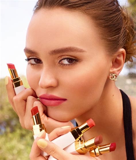 lily depp chanel makeup|lily rose Depp lip balm.